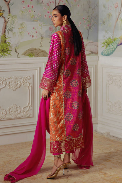 Annus Abrar | Elemental Festive | Rumniya (Shirt, Pants and Dupatta) - Pakistani Designer Dress - by Annus Abrar - Type : Ladies Clothes - 100% Original at Saira Sultan