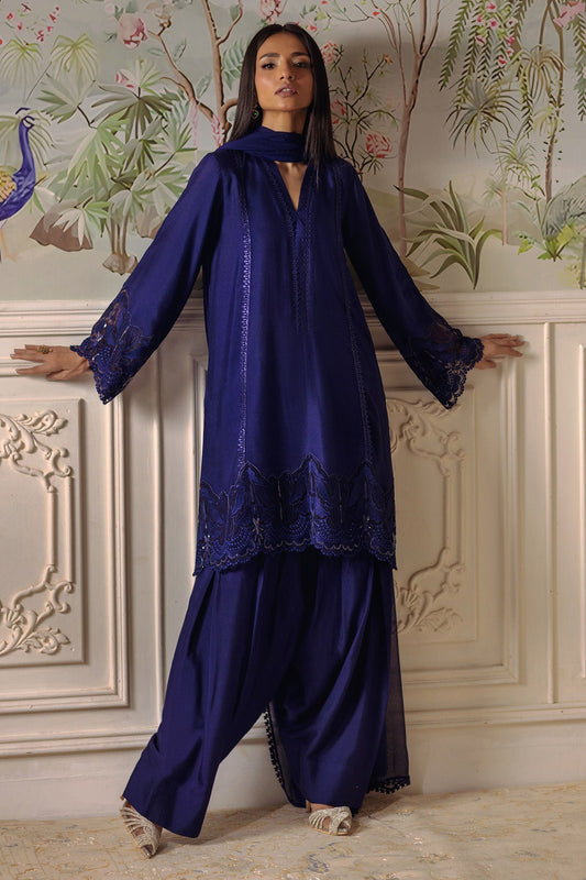 Annus Abrar | Elemental Festive | Baraan (Shirt, Pants and Dupatta) - Pakistani Designer Dress - by Annus Abrar - Type : Ladies Clothes - 100% Original at Saira Sultan