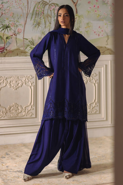 Annus Abrar | Elemental Festive | Baraan (Shirt, Pants and Dupatta) - Pakistani Designer Dress - by Annus Abrar - Type : Ladies Clothes - 100% Original at Saira Sultan