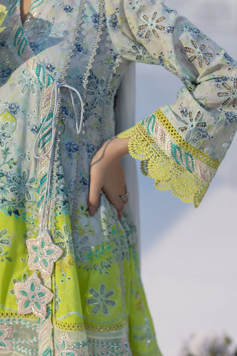 Ansab Jahangir | Wien Family Edit 25 | Kaira M Ice Blue Schiffli
