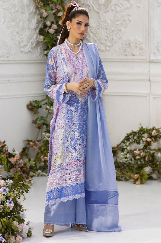 Ansab Jahangir | Wien Family Edit 25 | Mireya XS Light Blue Gray Schiffli