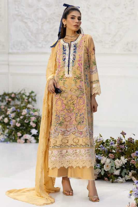 Ansab Jahangir | Wien Family Edit 25 | Laiba XS Pale Yellow Lawn