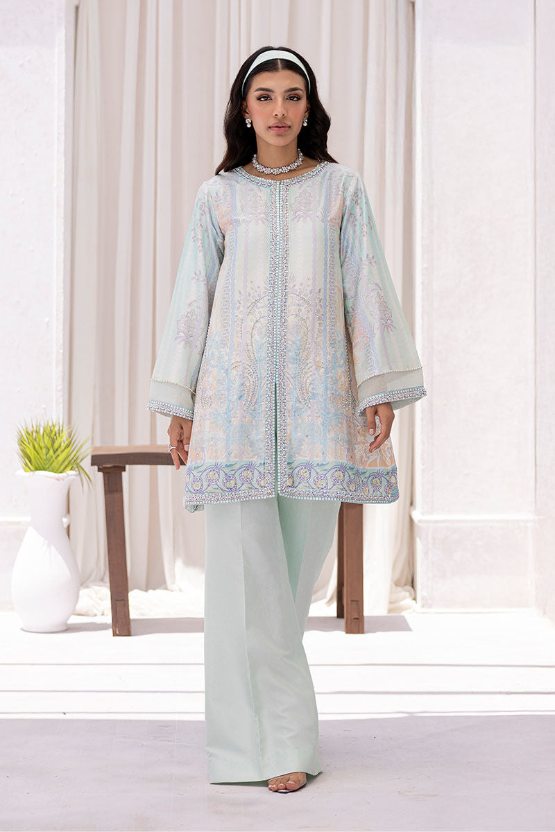 Ansab Jahangir | Digital Silk | Lux - Pakistani Designer Dress - by Ansab Jahangir - Type : Ladies Clothes - 100% Original at Saira Sultan