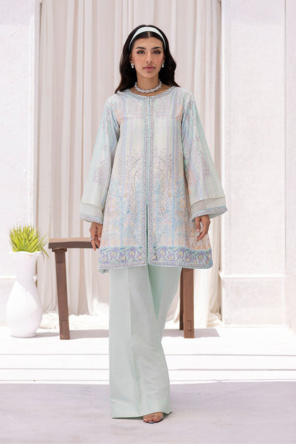 Ansab Jahangir | Digital Silk | Lux - Pakistani Designer Dress - by Ansab Jahangir - Type : Ladies Clothes - 100% Original at Saira Sultan