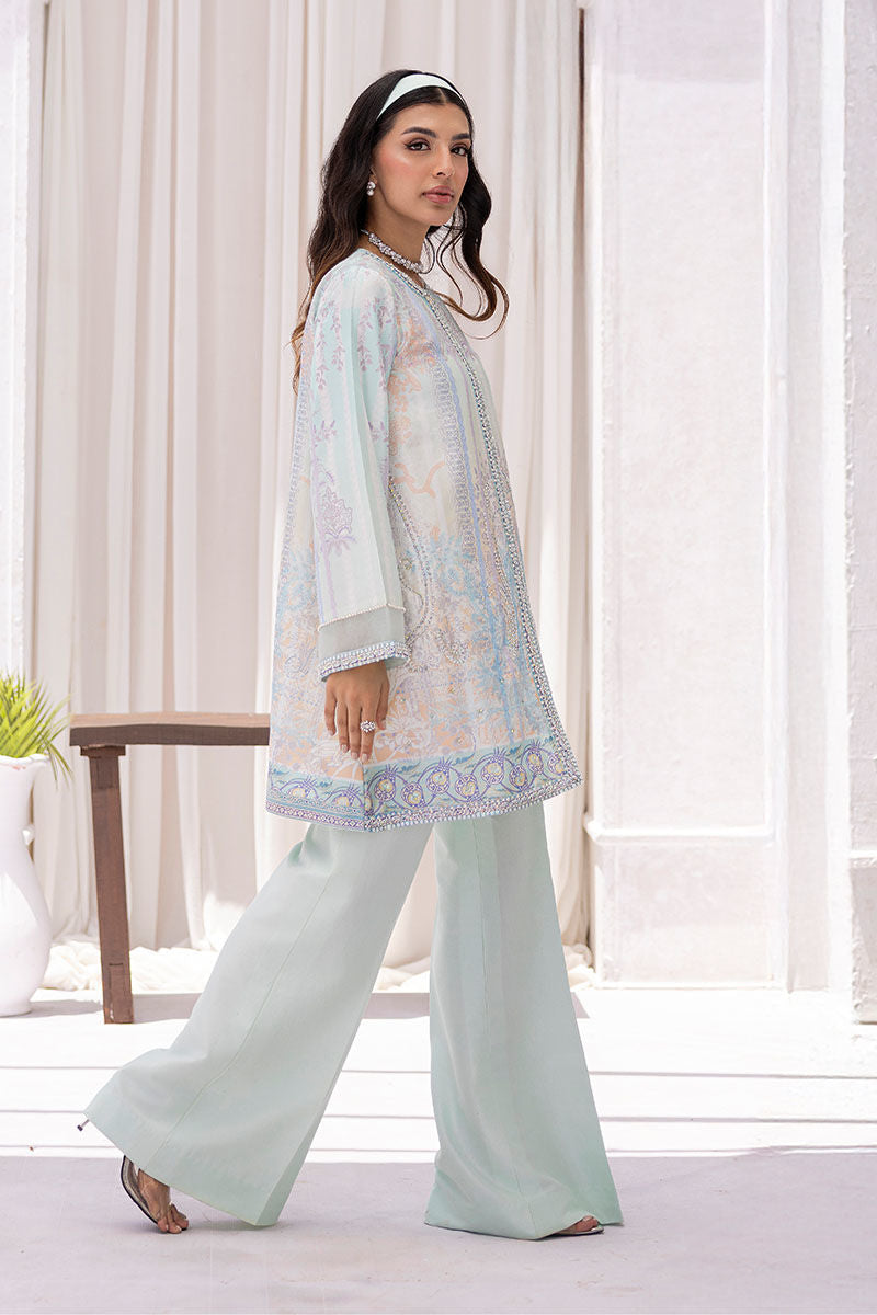 Ansab Jahangir | Digital Silk | Lux - Pakistani Designer Dress - by Ansab Jahangir - Type : Ladies Clothes - 100% Original at Saira Sultan