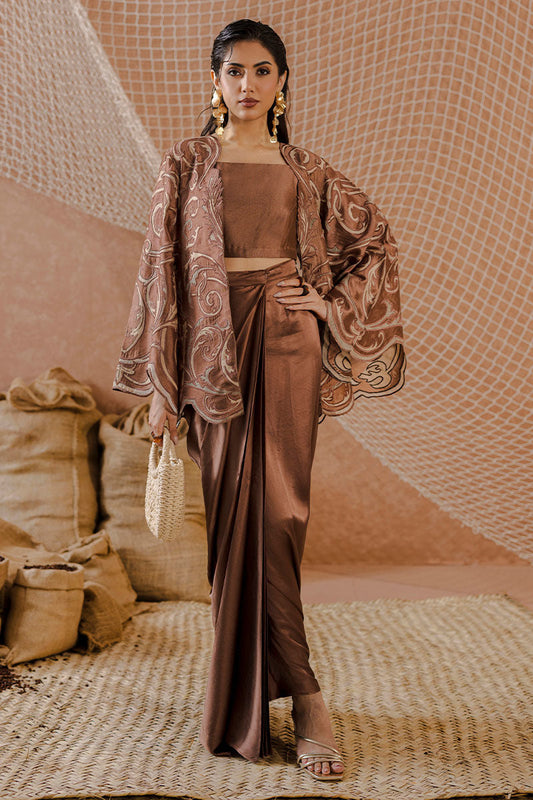 Ansab Jahangir | Luxury Pret 25 | Talia - Pakistani Designer Dress - by Ansab Jahangir - Type : Ladies Clothes - 100% Original at Saira Sultan