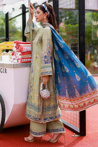 Ansab Jahangir | Digital Silk | Cerya - Pakistani Designer Dress - by Ansab Jahangir - Type : Ladies Clothes - 100% Original at Saira Sultan