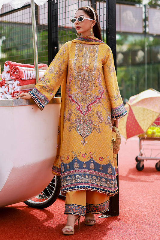 Ansab Jahangir | Marigold and Gota | Azira - Pakistani Designer Dress - by Ansab Jahangir - Type : Ladies Clothes - 100% Original at Saira Sultan