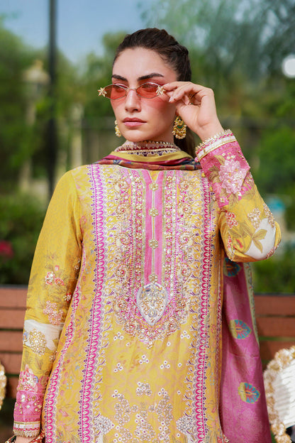 Ansab Jahangir | Digital Silk | Aveline - Pakistani Designer Dress - by Ansab Jahangir - Type : Ladies Clothes - 100% Original at Saira Sultan