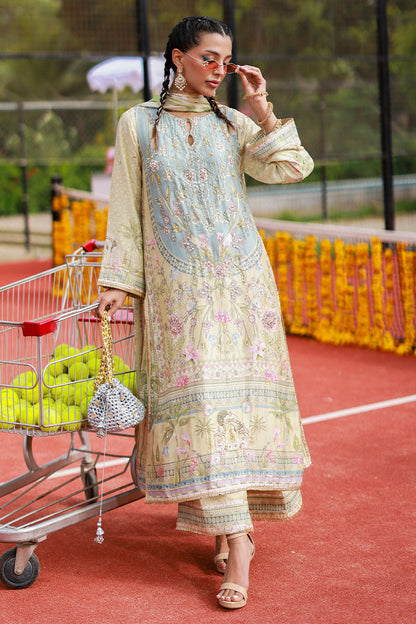 Ansab Jahangir | Marigold and Gota | Amalya - Pakistani Designer Dress - by Ansab Jahangir - Type : Ladies Clothes - 100% Original at Saira Sultan