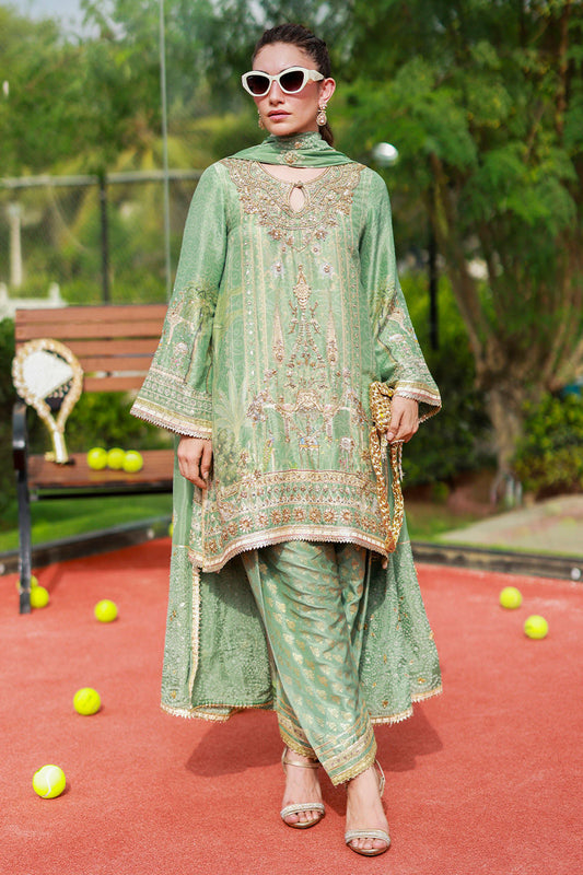 Ansab Jahangir | Marigold and Gota | Suhaina - Pakistani Designer Dress - by Ansab Jahangir - Type : Ladies Clothes - 100% Original at Saira Sultan