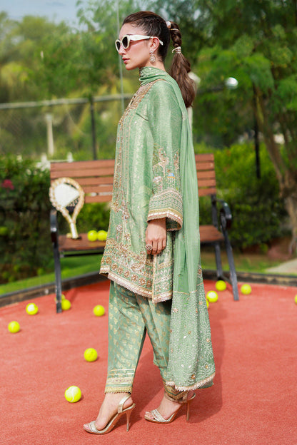 Ansab Jahangir | Marigold and Gota | Suhaina - Pakistani Designer Dress - by Ansab Jahangir - Type : Ladies Clothes - 100% Original at Saira Sultan