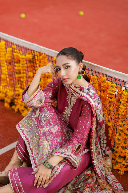Ansab Jahangir | Marigold and Gota | Sanilah - Pakistani Designer Dress - by Ansab Jahangir - Type : Ladies Clothes - 100% Original at Saira Sultan