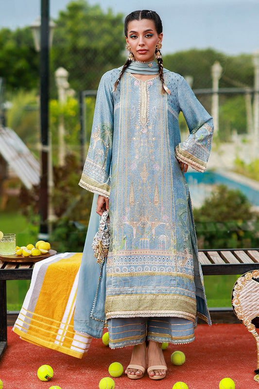 Ansab Jahangir | Marigold and Gota | Maheera - Pakistani Designer Dress - by Ansab Jahangir - Type : Ladies Clothes - 100% Original at Saira Sultan