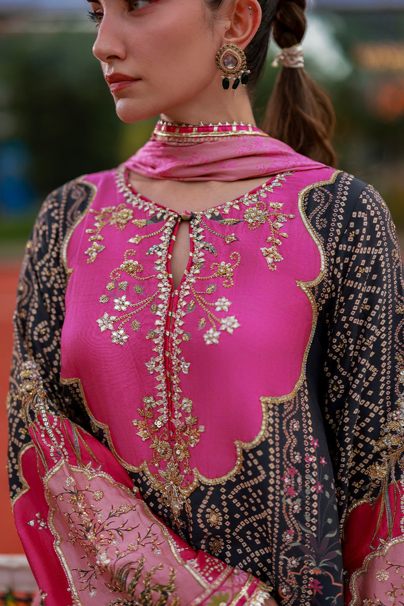 Ansab Jahangir | Marigold and Gota | Laraib - Pakistani Designer Dress - by Ansab Jahangir - Type : Ladies Clothes - 100% Original at Saira Sultan