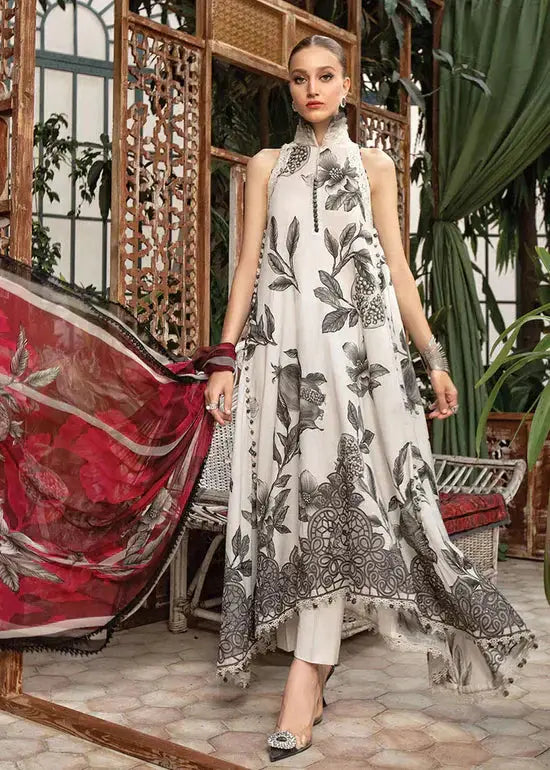 Maria B | M Prints | 3A - Pakistani Designer Dress - by Maria B | Type: Luxury - 100% Original at Saira Sultan