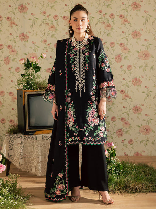 Mahnur | Kaia Slub Linen 25 | K - 14 | 3 PC LINEN - Pakistani Designer Dress - by Mahnur - Type : Ladies Clothes - 100% Original at Saira Sultan