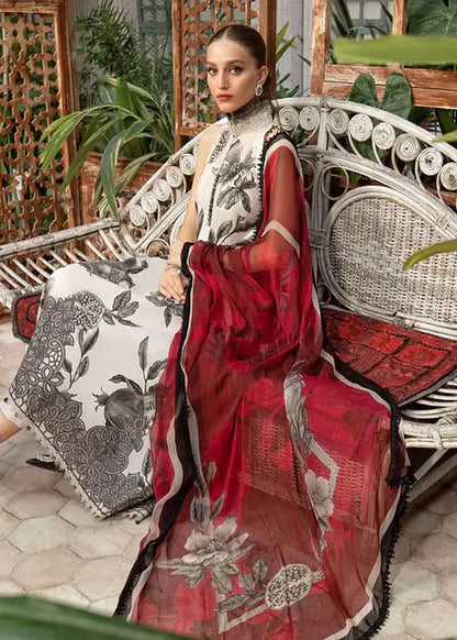 Maria B | M Prints | 3A - Pakistani Designer Dress - by Maria B | Type: Luxury - 100% Original at Saira Sultan