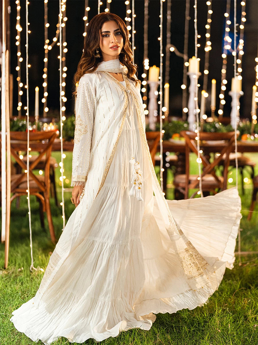Salitex | Signature Festive Chiffon | UNS25WW003UT Custom Size White Cambric