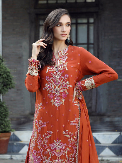 Salitex | Raaya Chiffon 24 | M08 - Pakistani Designer Dress - by Salitex | Type: Formal - 100% Original at Saira Sultan