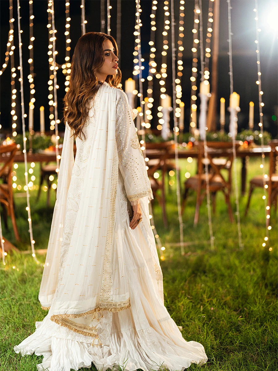 Salitex | Signature Festive Chiffon | UNS25WW003UT S White Cambric