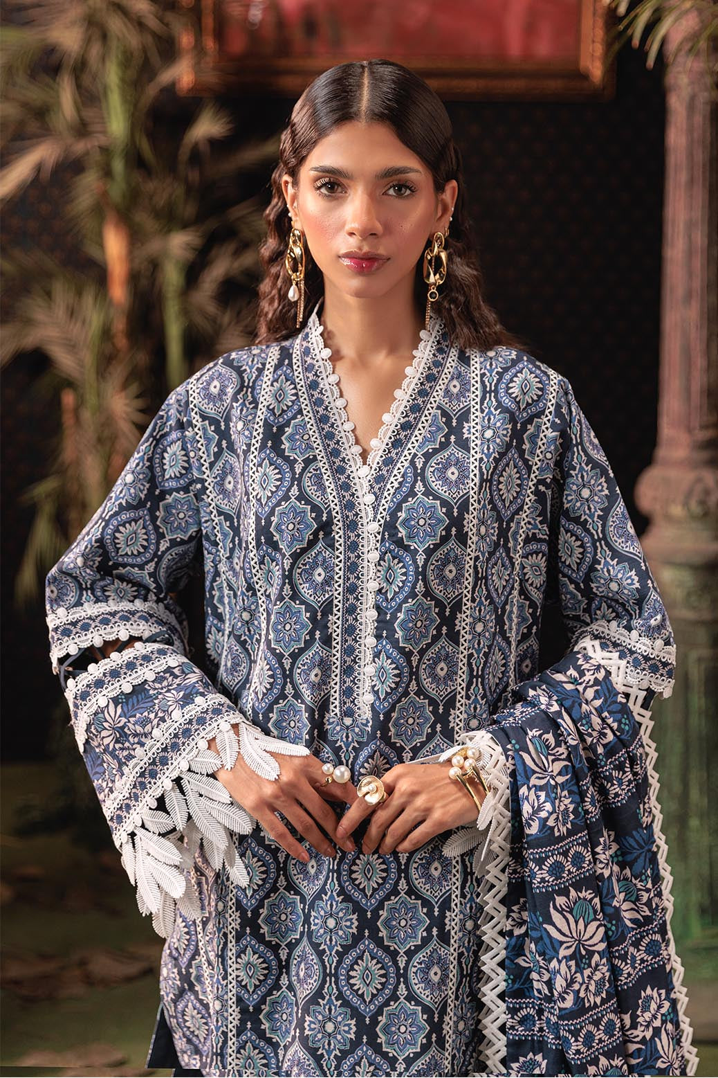Bonanza Satrangi | Aqua Pearl 3 Pc (2W24P3P275)