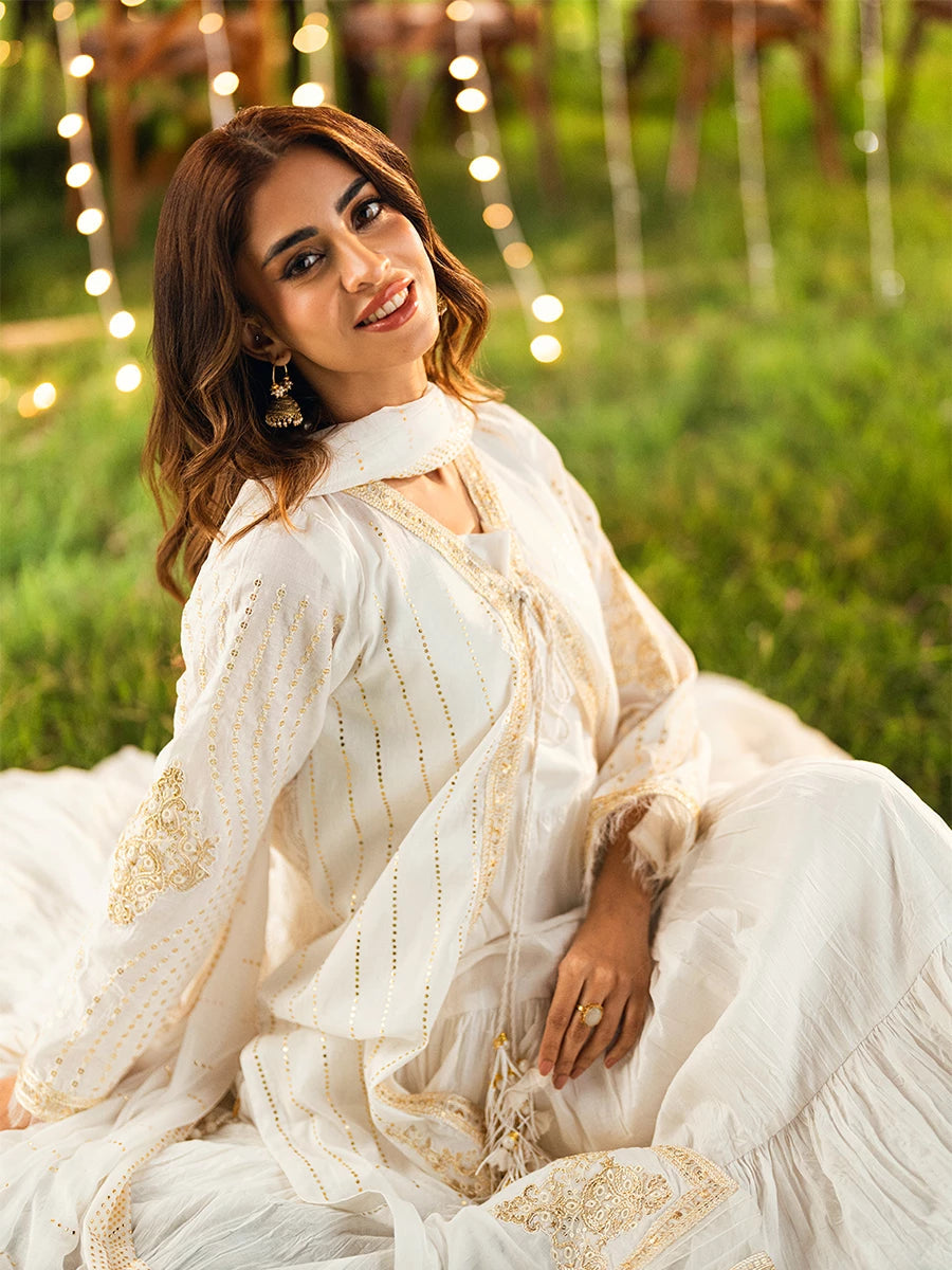 Salitex | Signature Festive Chiffon | UNS25WW003UT M White Cambric