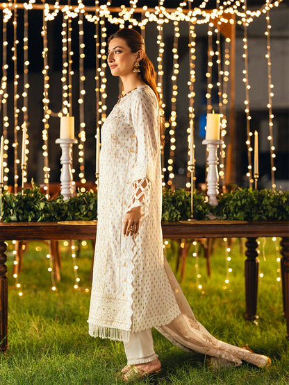 Salitex | Signature Festive Chiffon | UNS25WW004UT Custom Size Ivory Cambric