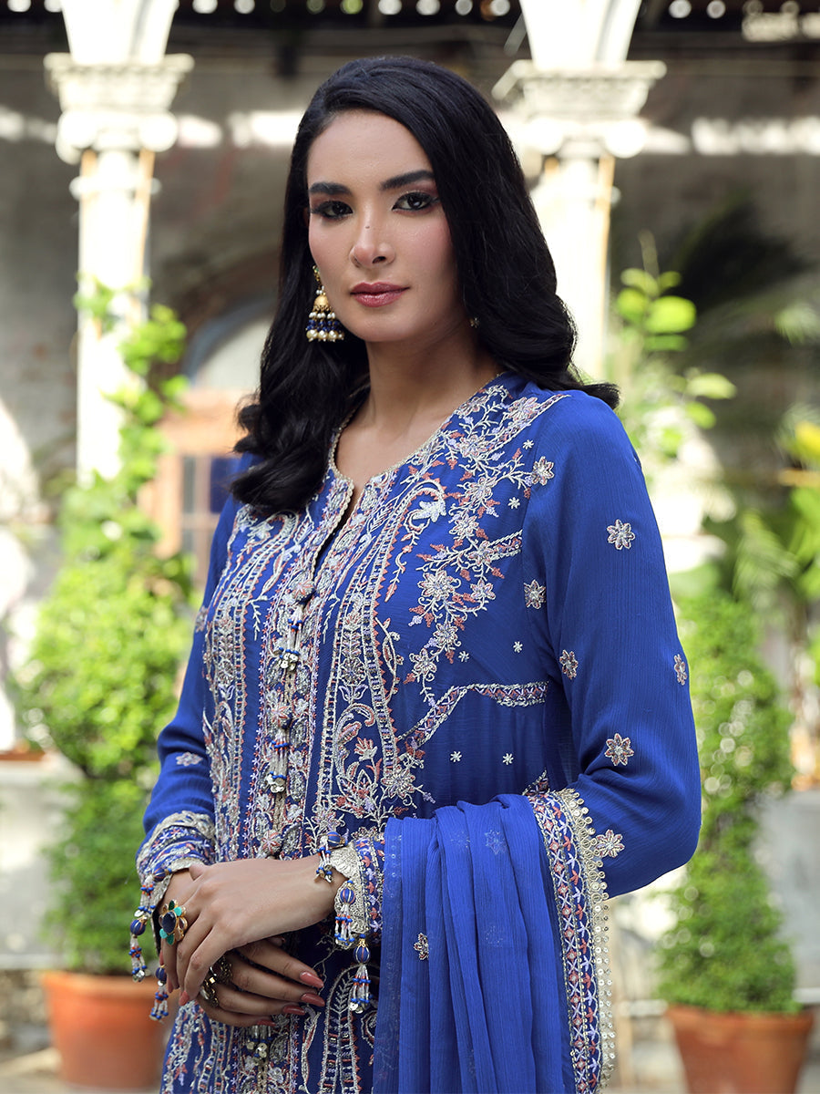 Salitex | Raaya Chiffon 24 | M04 - Pakistani Designer Dress - by Salitex | Type: Formal - 100% Original at Saira Sultan