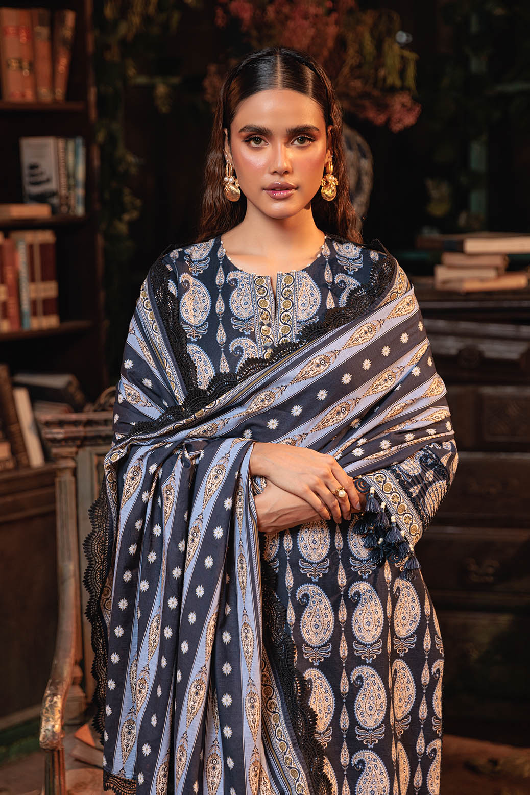 Bonanza Satrangi | Blooming 3 Pc (2W24P3P077)