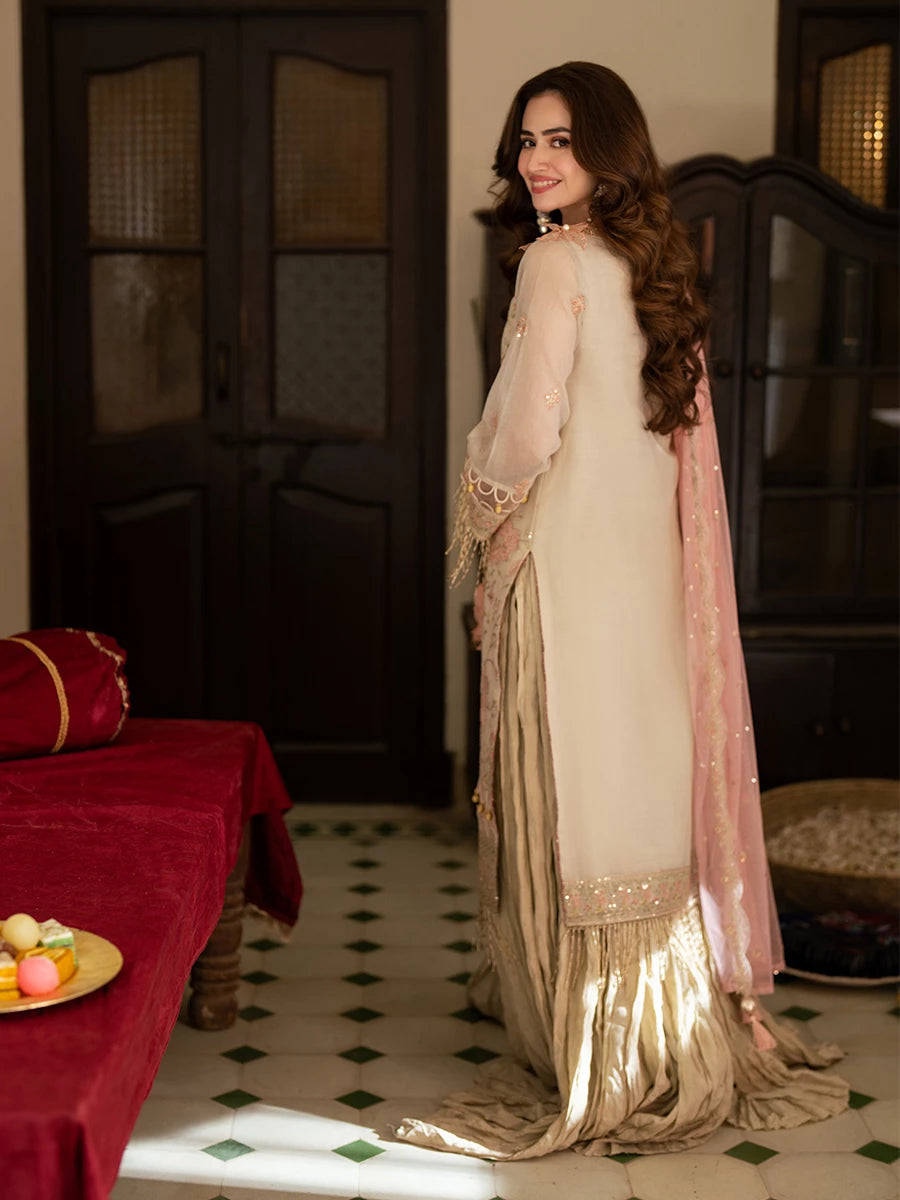 Salitex | Signature Festive Chiffon | SUNW6NO033UT S Light Pink Paper Cotton