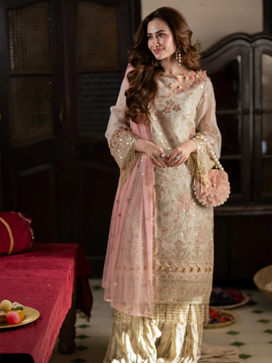 Salitex | Signature Festive Chiffon | SUNW6NO033UT XL Light Pink Paper Cotton