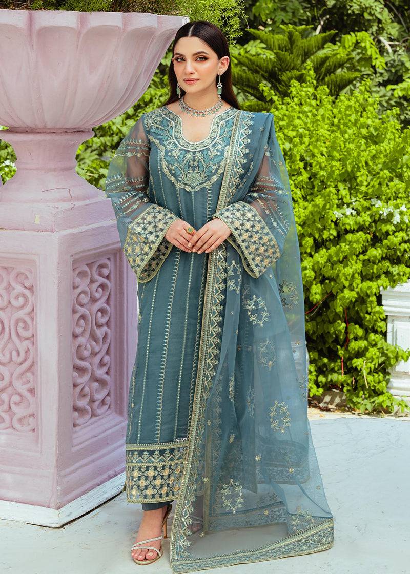 Daud Abbas | Formals Collection | Ulfat - Pakistani Designer Dress - by Daud Abbas | Type: Formal - 100% Original at Saira Sultan