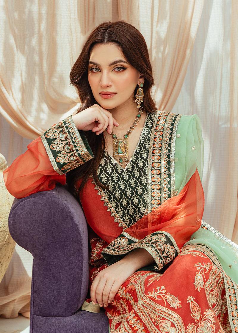Daud Abbas | Formals Collection | Geet - Pakistani Designer Dress - by Daud Abbas | Type: Formal - 100% Original at Saira Sultan