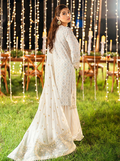 Salitex | Signature Festive Chiffon | UNS25WW005UT S Off White Cambric