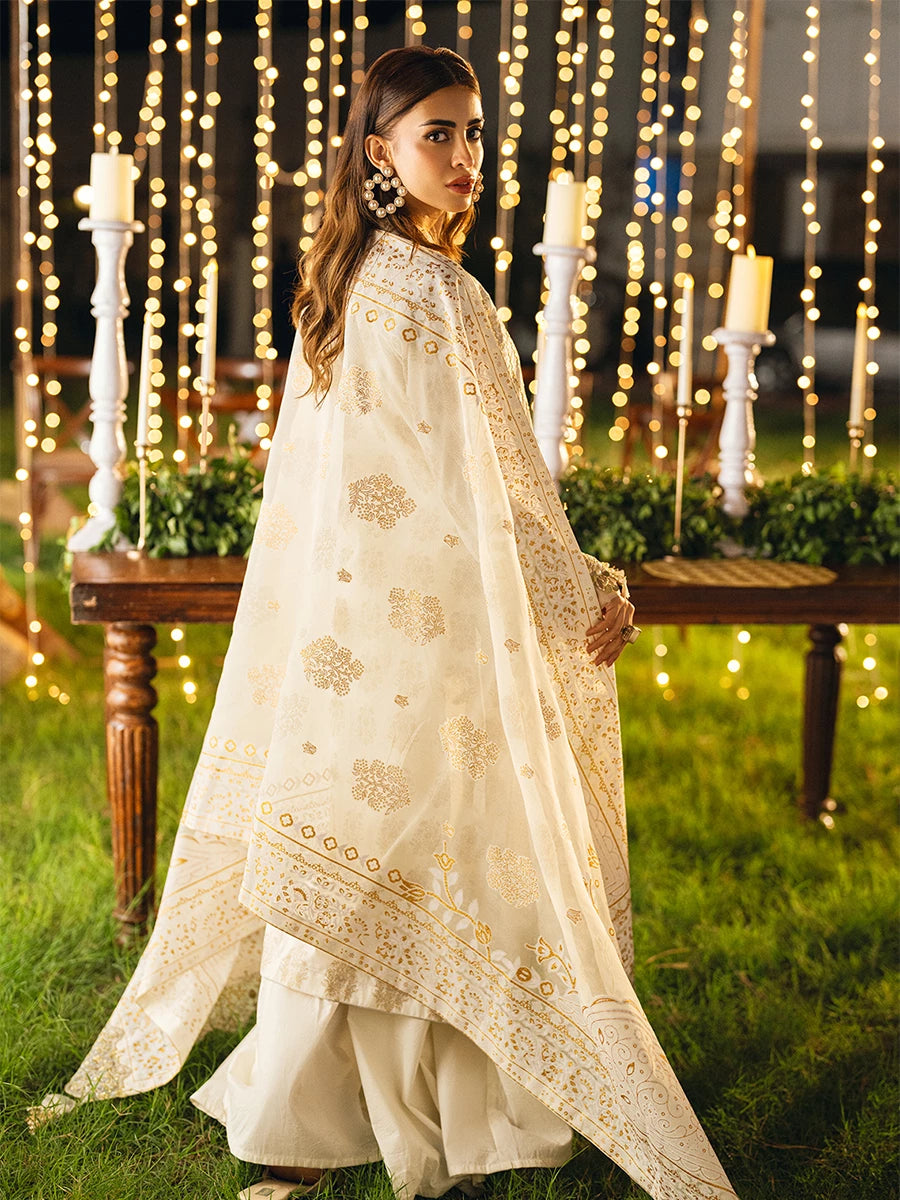 Salitex | Signature Festive Chiffon | UNS25WW006UT Custom Size Off White Cambric