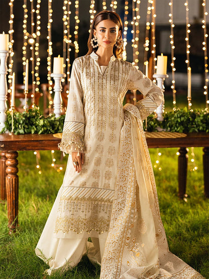 Salitex | Signature Festive Chiffon | UNS25WW006UT XS Off White Cambric