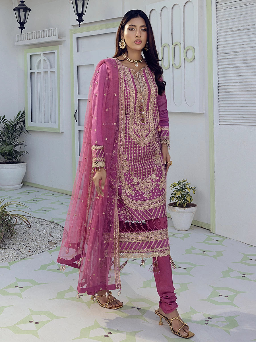 Salitex | Signature Festive Chiffon | SUNW6NO004UT XS Rose Pink Cotton Net