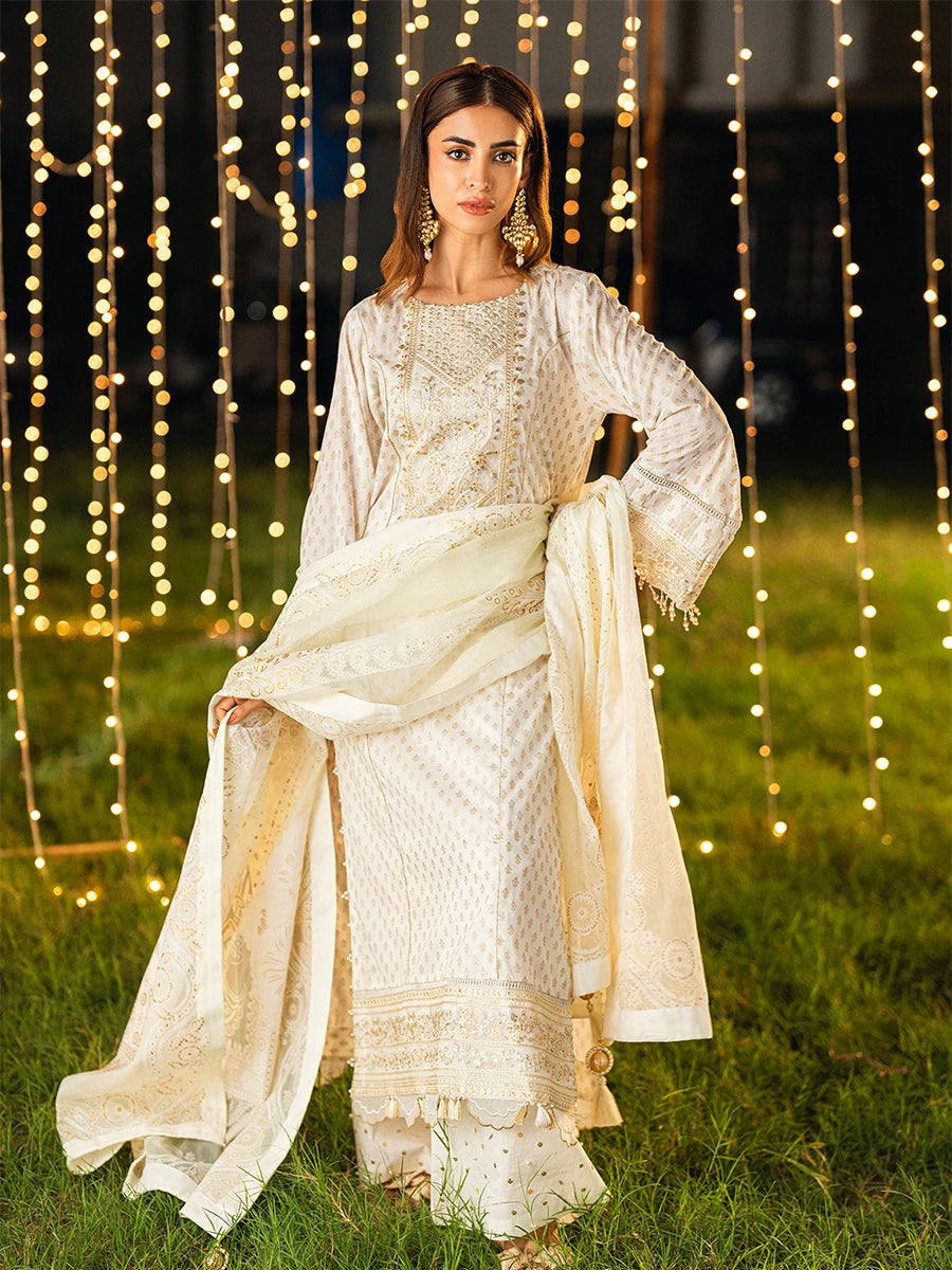 Salitex | Signature Festive Chiffon | UNS25WW007UT XS Off White Cambric