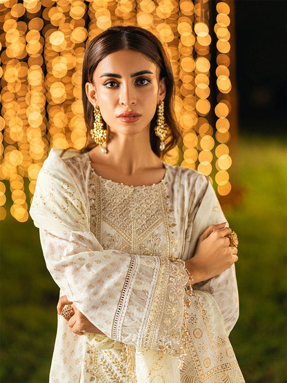 Salitex | Signature Festive Chiffon | UNS25WW007UT L Off White Cambric