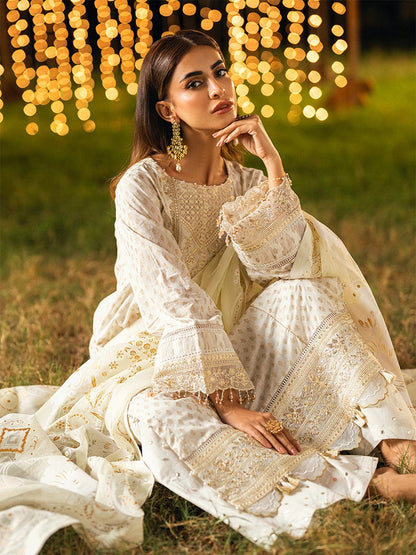 Salitex | Signature Festive Chiffon | UNS25WW007UT Custom Size Off White Cambric