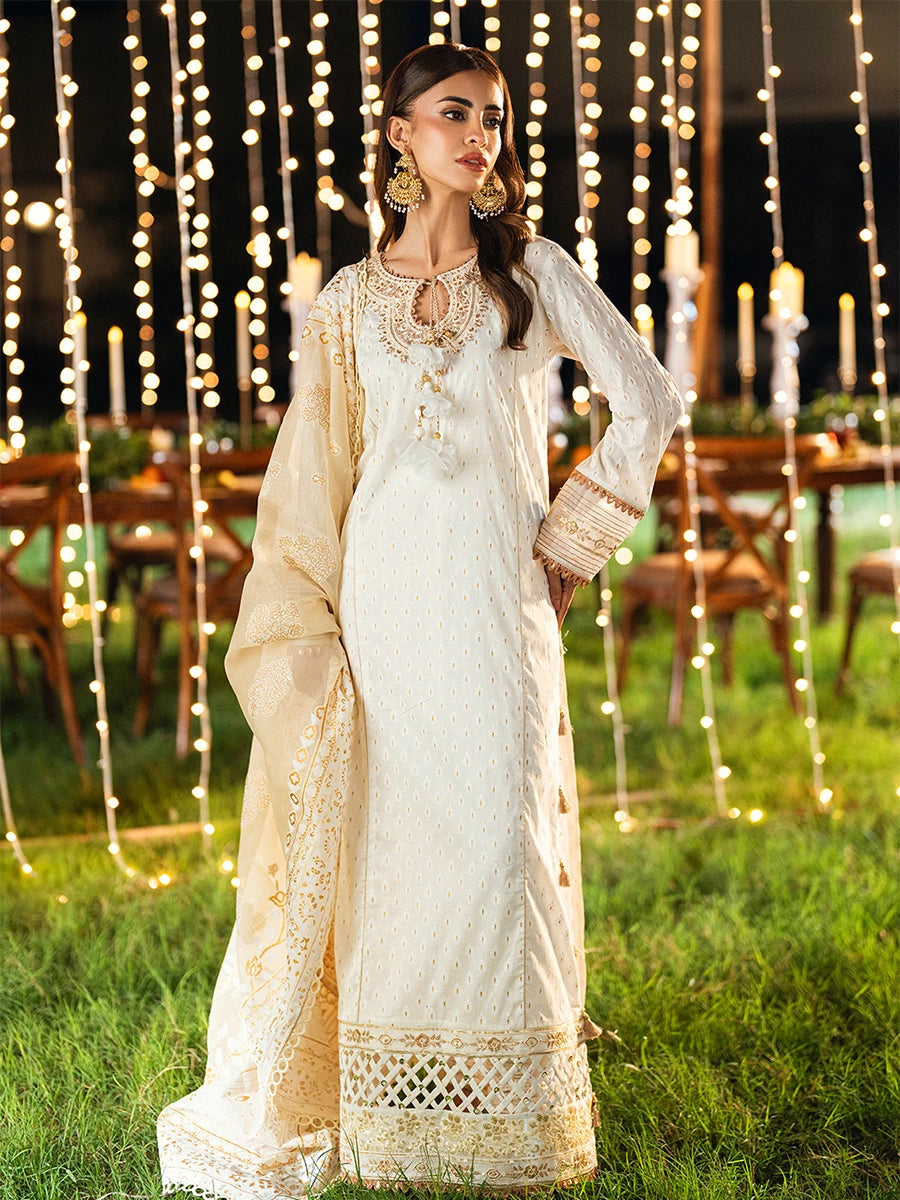 Salitex | Signature Festive Chiffon | UNS25WW008UT XS Off White Cambric