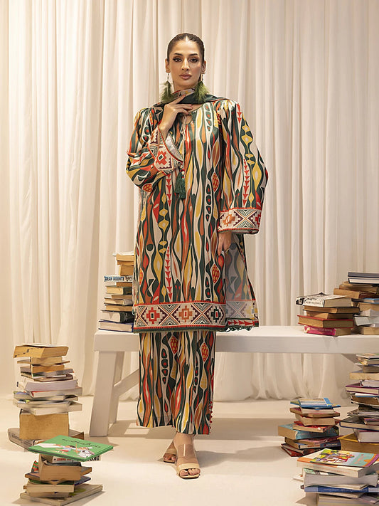 Salitex | Sibel Printed Lawn Silk | ST-05 XS