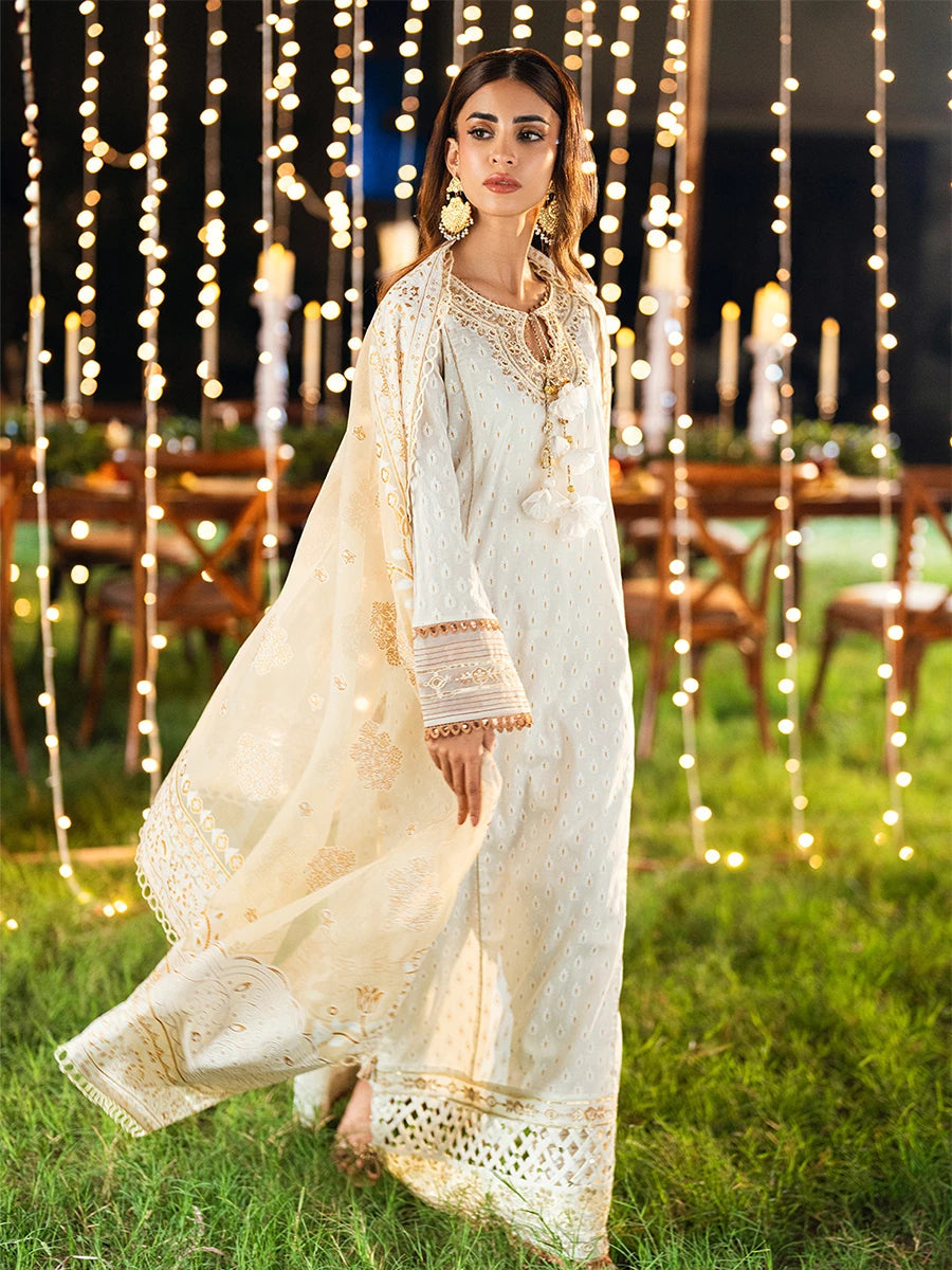 Salitex | Signature Festive Chiffon | UNS25WW008UT XL Off White Cambric