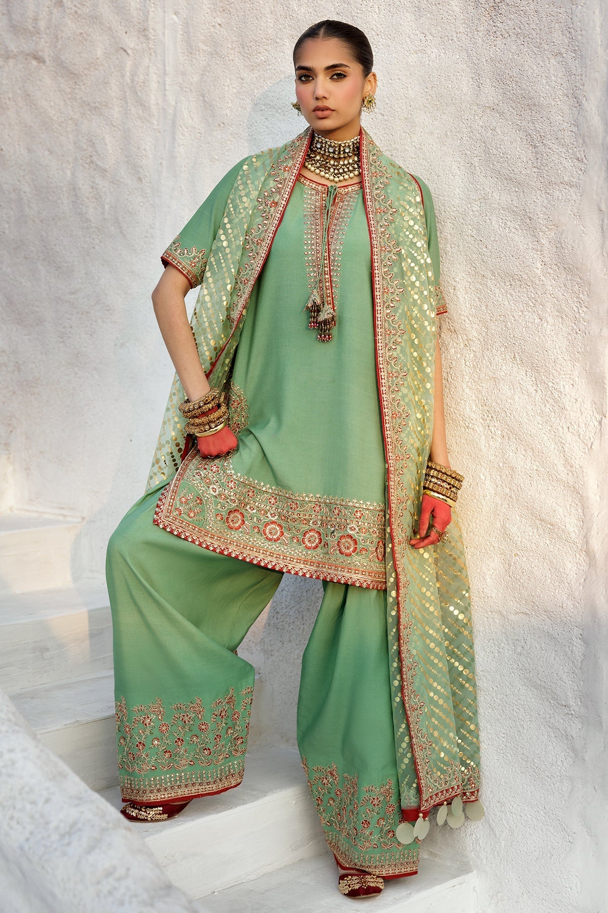 Charizma | Festive Pret | CMA-5-017 G - Pakistani Designer Dress - by Charizma - Type : Ladies Clothes - 100% Original at Saira Sultan