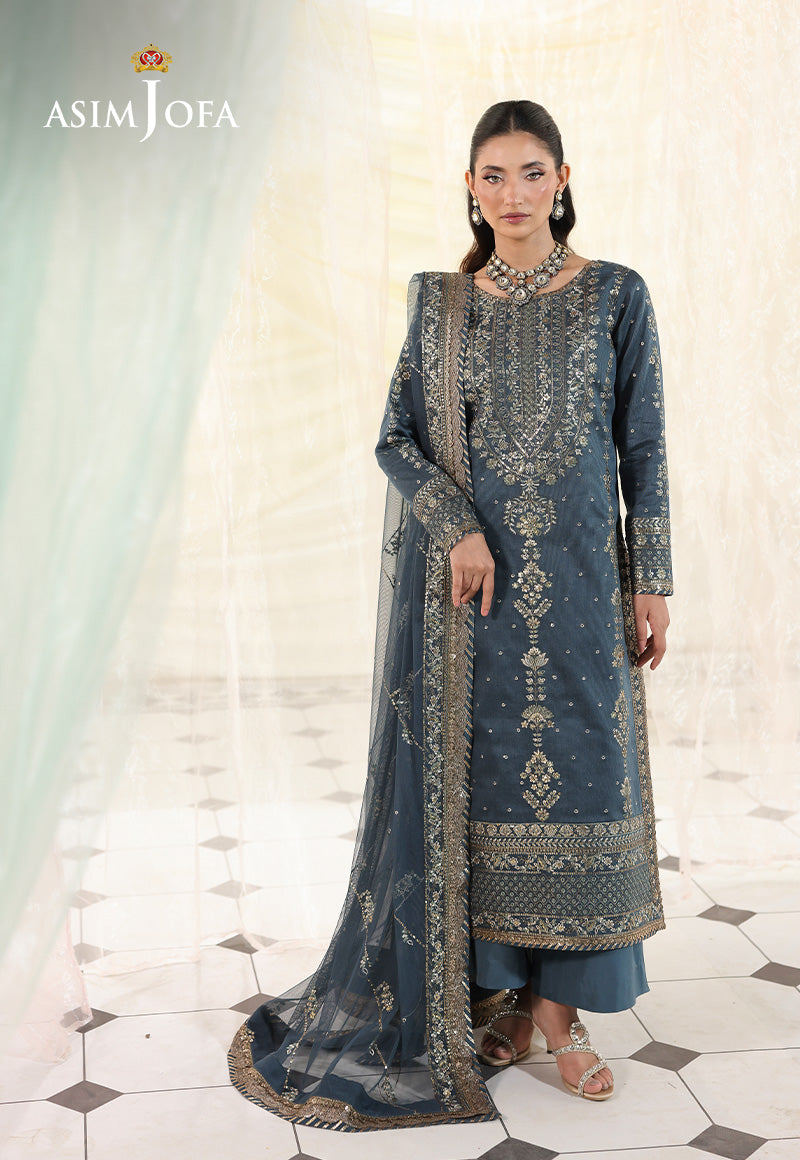 Asim Jofa | En Vogue | AJUEV-08 - Pakistani Designer Dress - by Asim Jofa - Type : Ladies Clothes - 100% Original at Saira Sultan