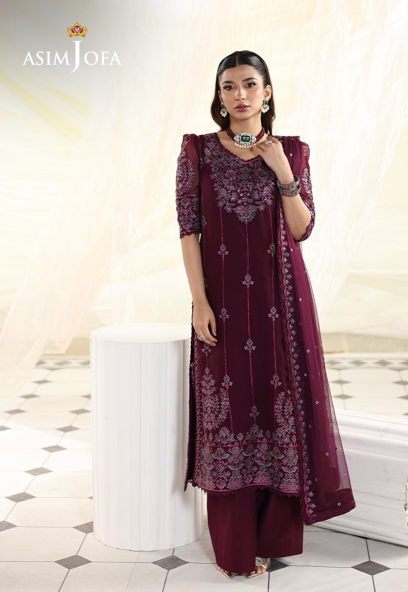 Asim Jofa | En Vogue | AJUEV-04 - Pakistani Designer Dress - by Asim Jofa - Type : Ladies Clothes - 100% Original at Saira Sultan