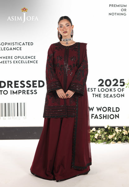 Asim Jofa | En Vogue | AJUEV-05 - Pakistani Designer Dress - by Asim Jofa - Type : Ladies Clothes - 100% Original at Saira Sultan