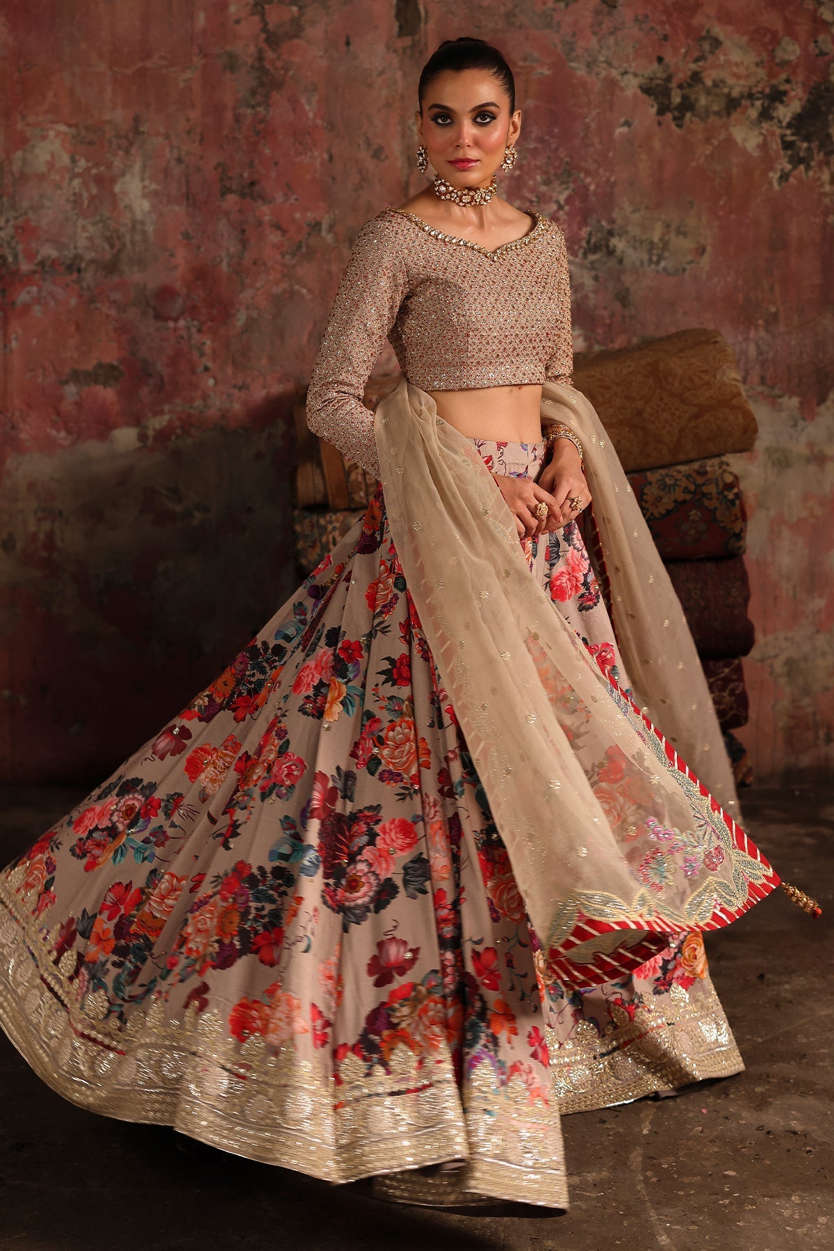 Charizma | Statement Formals | CMA-5-06 - Pakistani Designer Dress - by Charizma - Type : Ladies Clothes - 100% Original at Saira Sultan