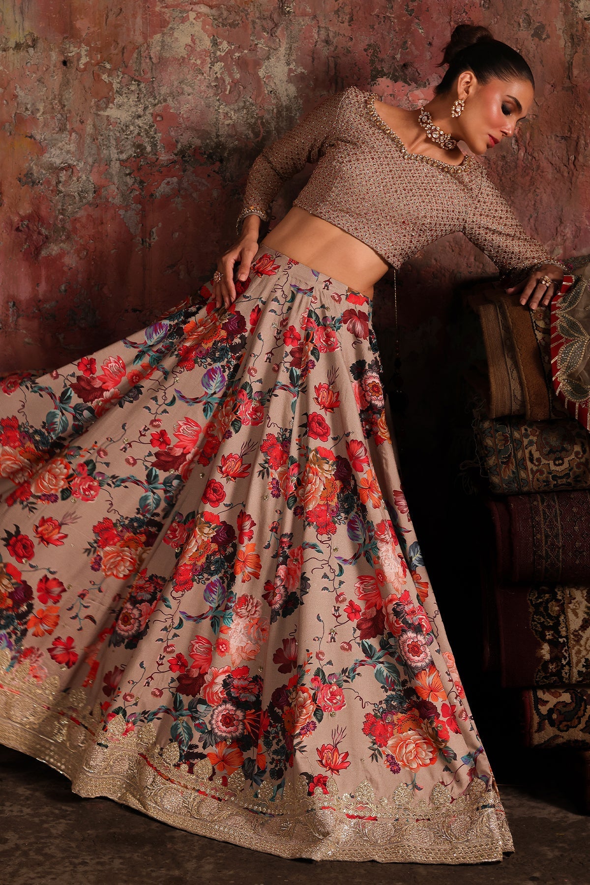 Charizma | Statement Formals | CMA-5-06 - Pakistani Designer Dress - by Charizma - Type : Ladies Clothes - 100% Original at Saira Sultan
